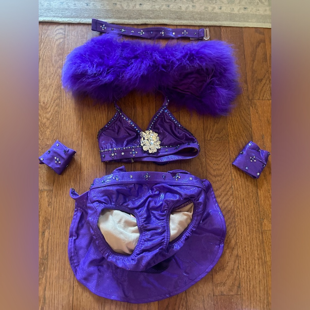 Glam custom costume size 7/8